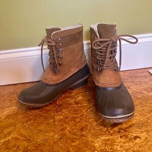 Sorel Waterproof Leather / Rubber Boot